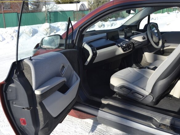 2014 BMW i3 I (I01), оранжевый, 1550000 рублей - вид 17
