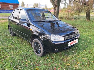 2010 Lada (ВАЗ) Kalina I, чёрный, 310000 рублей, вид 4