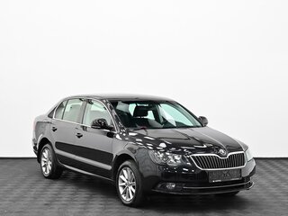 2014 Skoda Superb DSG II Рестайлинг, чёрный, 1049000 рублей, вид 1
