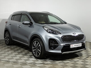 2020 Kia Sportage IV Рестайлинг, серебристый, 2799000 рублей, вид 3