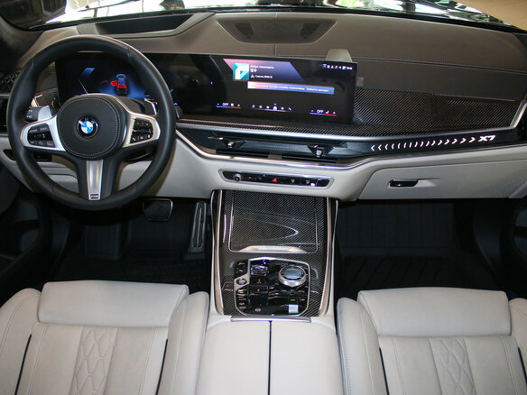 2024 BMW X7 40d I (G07) Рестайлинг, чёрный - вид 7