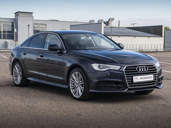 2016 Audi A6 IV (C7) Рестайлинг, синий, 2397000 рублей - вид 2