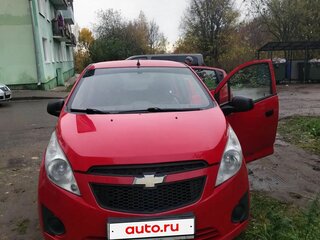 2013 Chevrolet Spark III, красный, 540000 рублей, вид 1