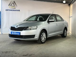 2017 Skoda Rapid I Рестайлинг, серебристый, 1219000 рублей, вид 1