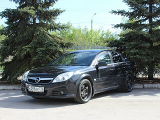 2008 Opel Vectra C Рестайлинг, чёрный, 370000 рублей, вид 3