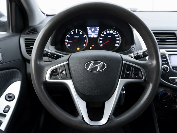 2013 Hyundai Solaris I, серый, 859000 рублей - вид 14