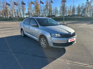 2014 Skoda Rapid I, серебристый, 399000 рублей, вид 3