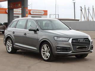 2017 Audi Q7 II (4M), серый, 3750000 рублей, вид 2