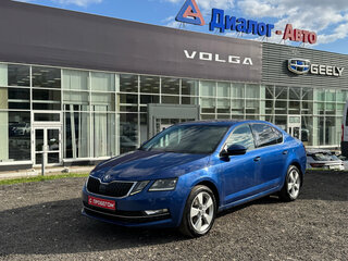 2019 Skoda Octavia III (A7) Рестайлинг, синий, 1925000 рублей, вид 1