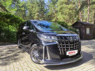 2020 Toyota Alphard III Рестайлинг, чёрный, 4899000 рублей, вид 2