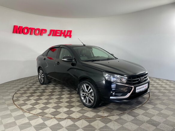 2020 Lada (ВАЗ) Vesta I, чёрный, 849000 рублей - вид 3