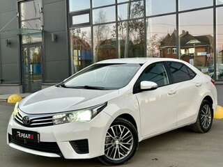 2014 Toyota Corolla XI (E160, E170, E180), белый, 849000 рублей, вид 2