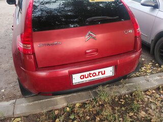 2010 Citroen C4 I Рестайлинг, красный, 310000 рублей, вид 4