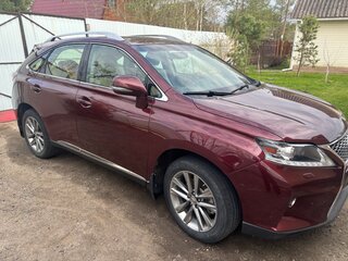 2014 Lexus RX 270 III Рестайлинг, красный, 2200000 рублей, вид 4