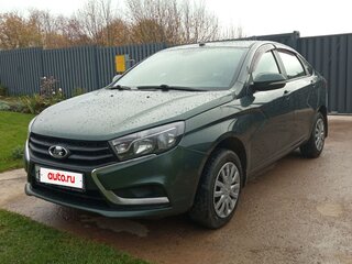 2017 Lada (ВАЗ) Vesta I, зелёный, 750000 рублей, вид 1