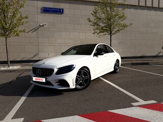 2020 Mercedes-Benz C-Класс 180 IV (W205) Рестайлинг, белый, 3200000 рублей, вид 1