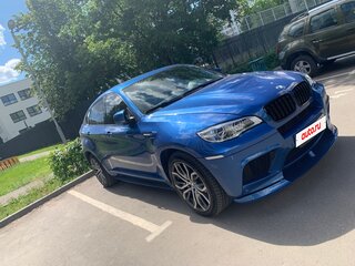 2012 BMW X6 M I (E71) Рестайлинг, синий, 2600000 рублей, вид 4