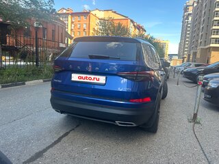 2022 Skoda Kodiaq I Рестайлинг, синий, 3190000 рублей, вид 4