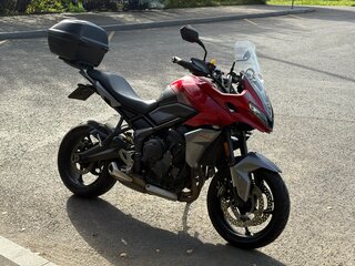 2022 Triumph Tiger Sport 660, красный, 790000 рублей, вид 4