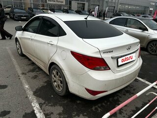 2014 Hyundai Solaris I Рестайлинг, белый, 875000 рублей, вид 2