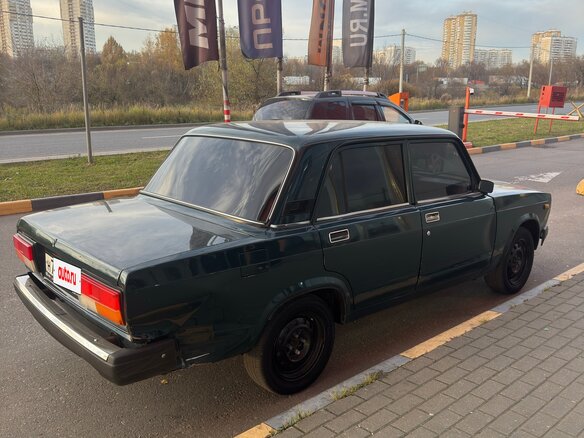 2007 Lada (ВАЗ) 2107, зелёный, 135000 рублей - вид 7