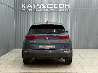 2017 Kia Sportage IV, синий, 1699000 рублей, вид 4