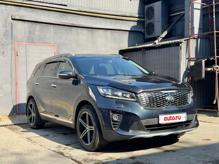 2018 Kia Sorento III Prime Рестайлинг, синий, 2520000 рублей, вид 3