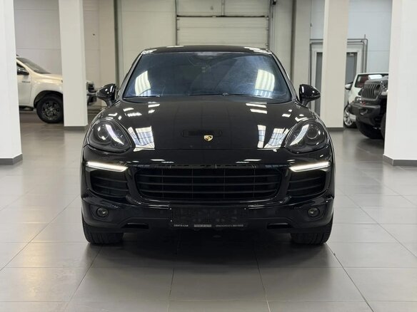 2015 Porsche Cayenne II Рестайлинг (958), чёрный, 4950000 рублей - вид 7