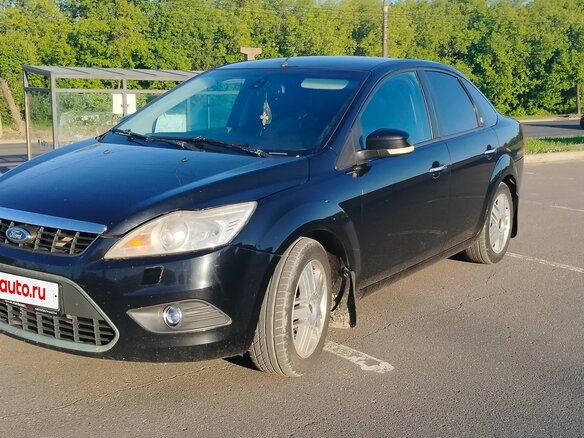 2008 Ford Focus II Рестайлинг, чёрный, 445000 рублей
