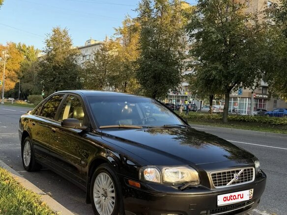 2003 Volvo S80 I Рестайлинг, чёрный, 700000 рублей - вид 5
