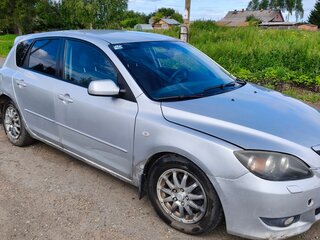 2005 Mazda 3 I (BK), серебристый, 350000 рублей, вид 1
