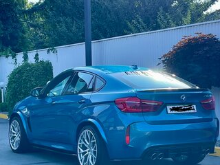 2016 BMW X6 M II (F86), голубой, 2800000 рублей, вид 4