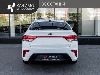 2017 Kia Rio IV, белый, 1230000 рублей, вид 4