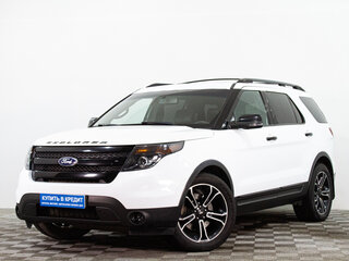 2013 Ford Explorer Sport V, белый, 2639000 рублей, вид 3