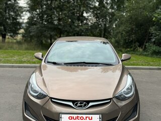 2014 Hyundai Elantra V (MD) Рестайлинг, жёлтый, 1100000 рублей, вид 2