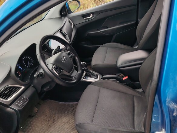 2017 Hyundai Solaris II, синий - вид 5