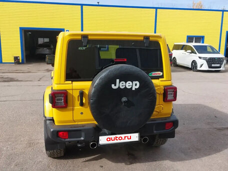 2018 Jeep Wrangler IV (JL), жёлтый, 4200000 рублей, вид 4
