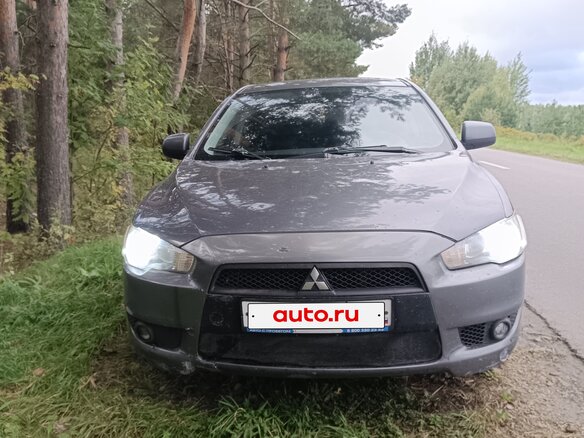 2008 Mitsubishi Lancer X, серый, 400000 рублей - вид 2
