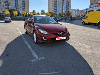 2011 Mazda 6 II (GH) Рестайлинг, пурпурный, 1350000 рублей, вид 4
