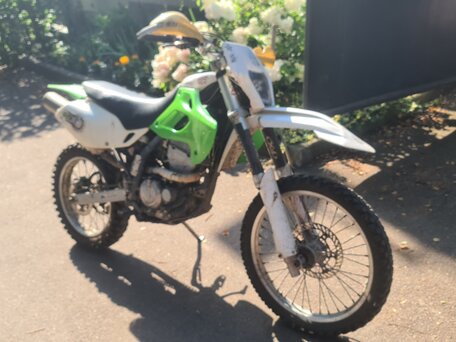 2002 Kawasaki KLX 300, зелёный, 170000 рублей, вид 2