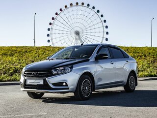 2021 Lada (ВАЗ) Vesta I, серебристый, 1150000 рублей, вид 1