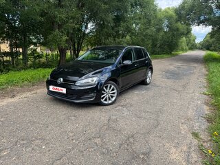 2013 Volkswagen Golf VII, чёрный, 1320000 рублей, вид 1