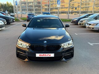 2017 BMW 5 серии 530i xDrive VII (G30/G31/G38), синий, 3890000 рублей, вид 4