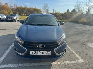 2017 Lada (ВАЗ) Vesta I, синий, 747000 рублей, вид 4
