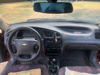 2008 Chevrolet Lanos I, красный, 240000 рублей, вид 4