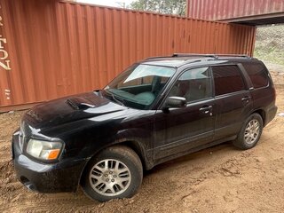 2004 Subaru Forester II, чёрный, 450000 рублей, вид 4