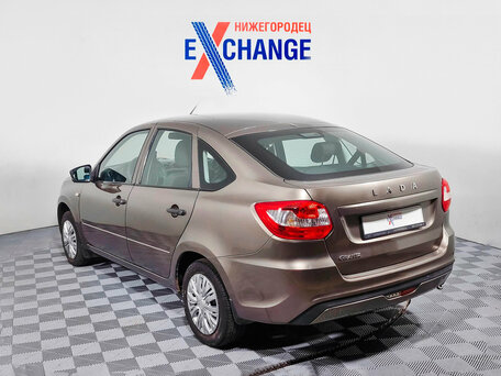 2019 Lada (ВАЗ) Granta I Рестайлинг, коричневый, 581000 рублей, вид 5