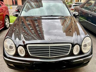 2003 Mercedes-Benz E-Класс 200 III (W211, S211), чёрный, 760000 рублей, вид 2