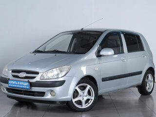 2008 Hyundai Getz I Рестайлинг, серебристый, 559000 рублей, вид 3