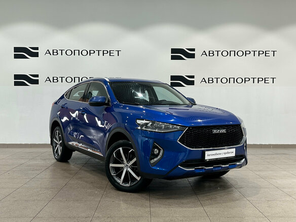 2020 Haval F7x I, синий - вид 6
